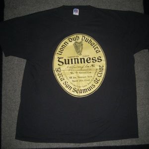 GUINNESS Lionn Dubh Dúbalta Vintage S/S Shirt
